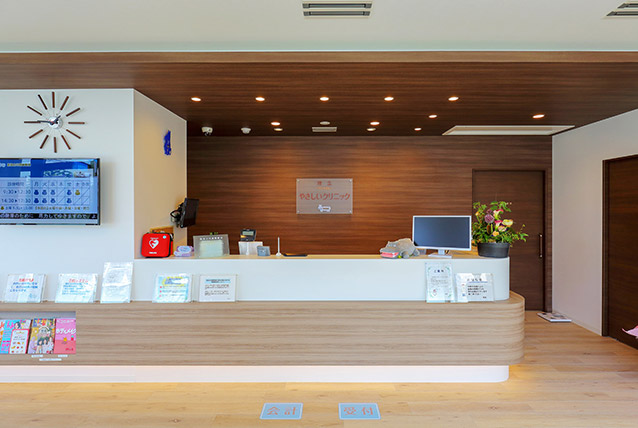 新知台耳鼻咽喉科 受付